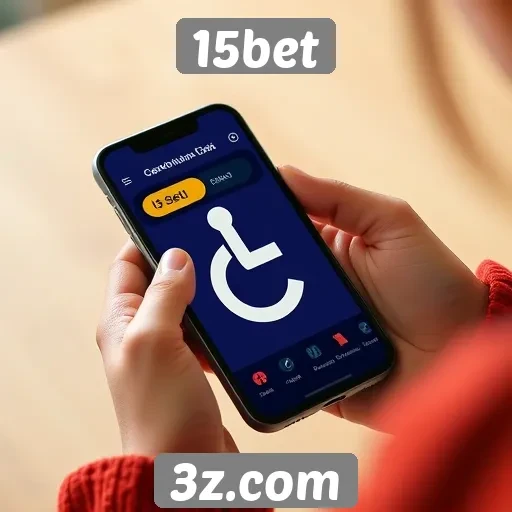 Acessibilidade do site 15bet em dispositivos móveis