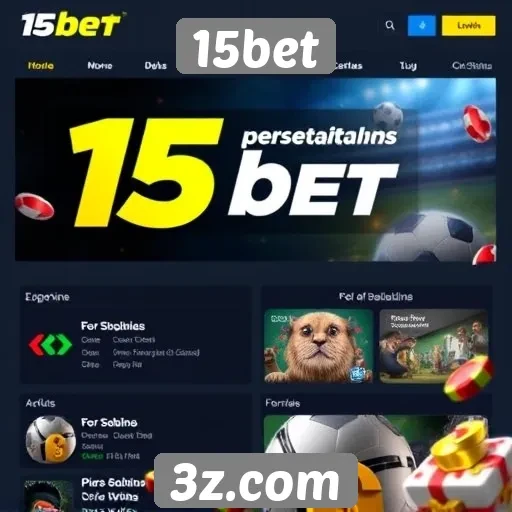Promoções e bônus disponíveis no 15bet