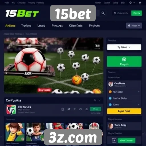 Experiência do usuário no site 15bet é intuitiva